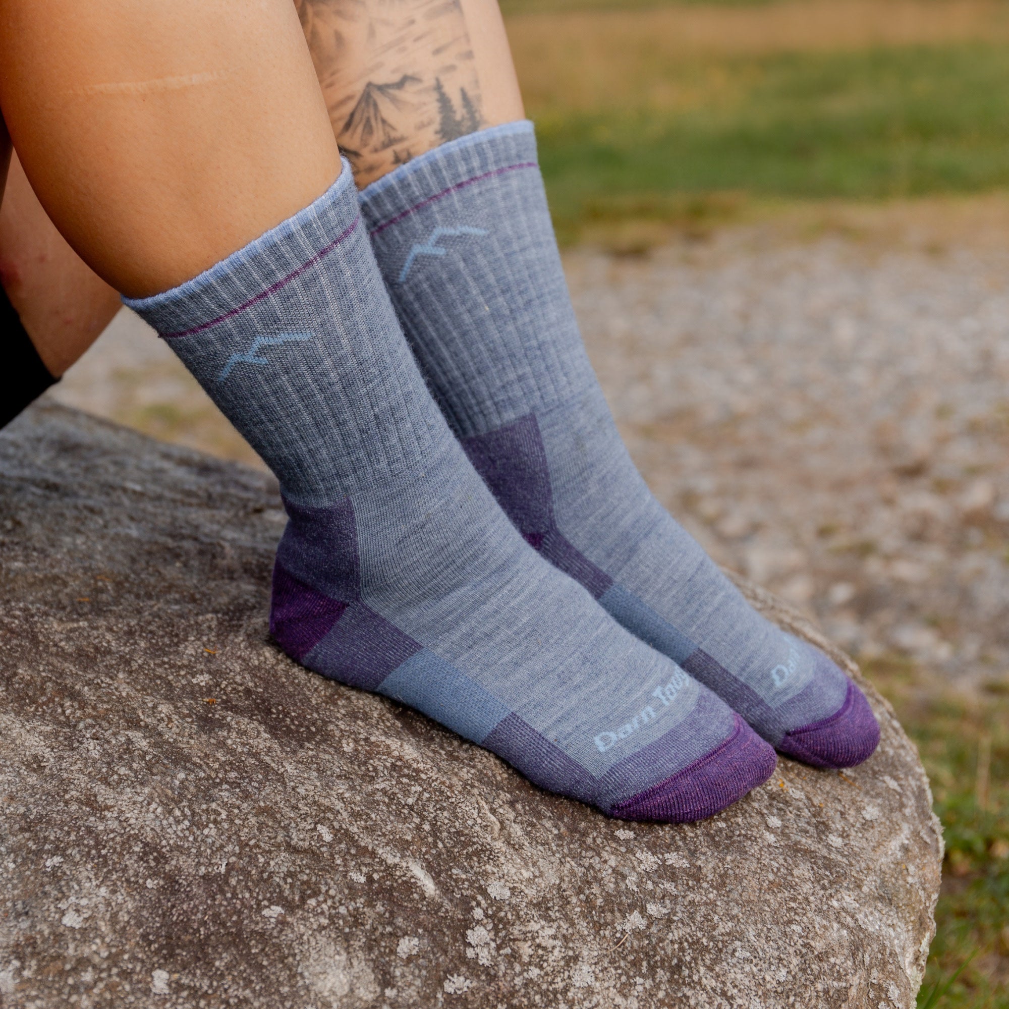 Women's Hiker Micro Crew Midweight Hiking Socks