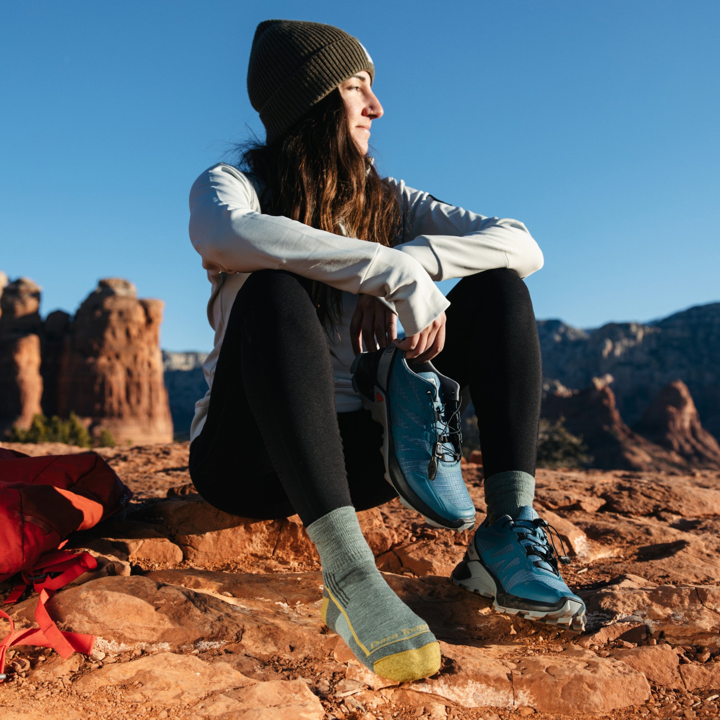 Women's Hiker Quarter Midweight Hiking Socks