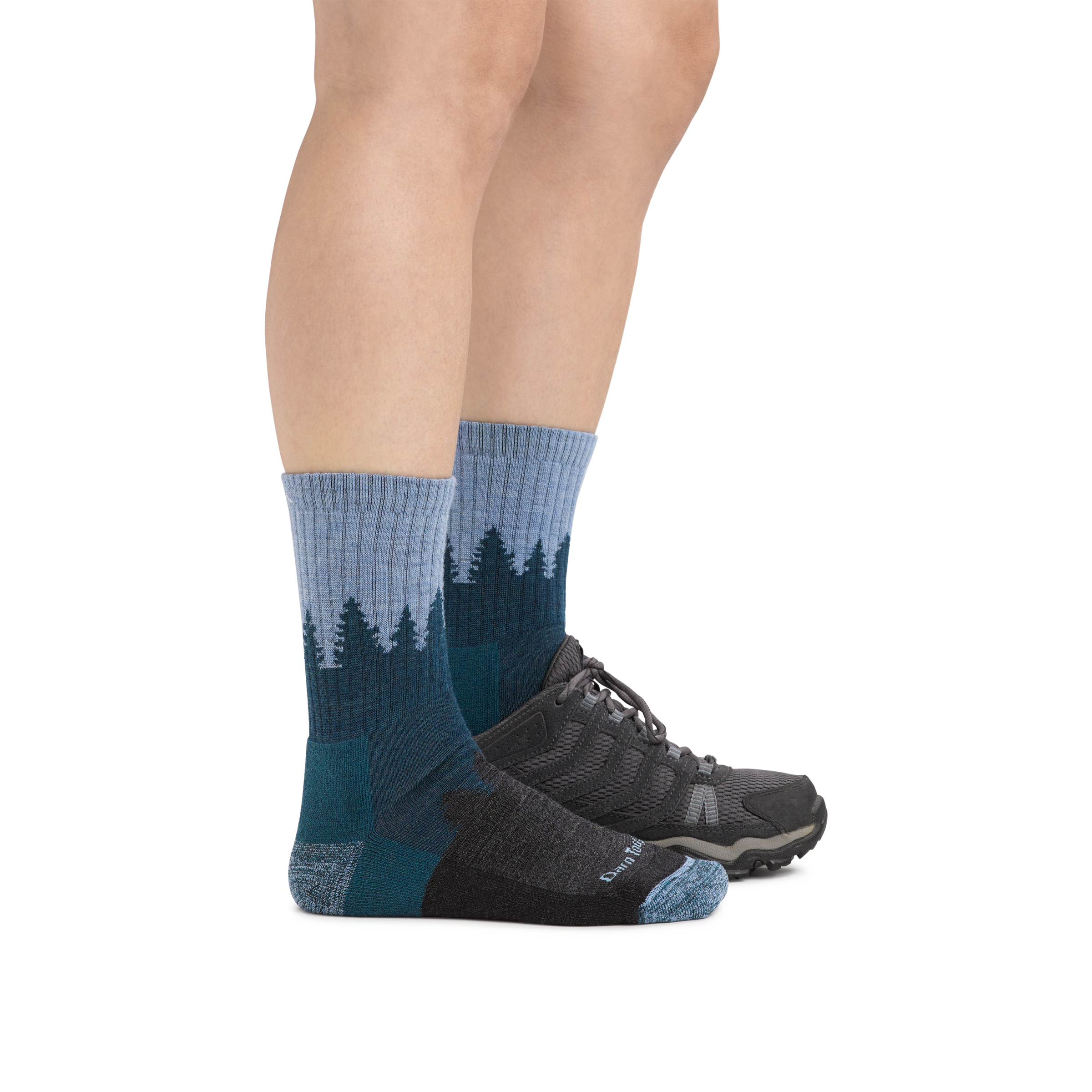 Women's Treeline Micro Crew Midweight Hiking Socks