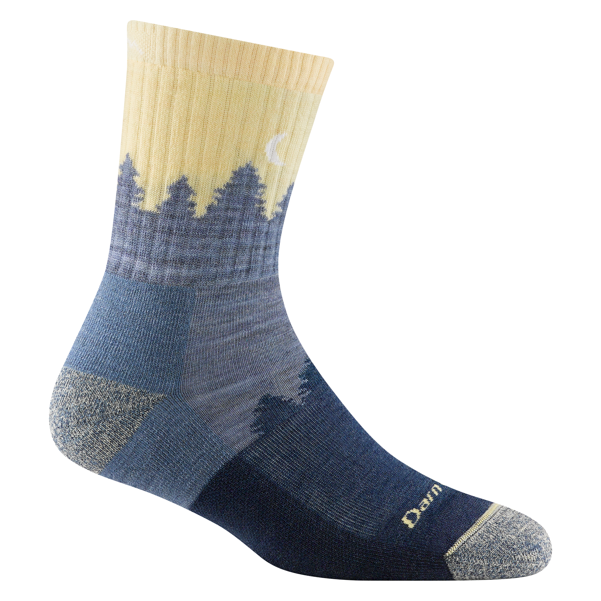 Women's Treeline Micro Crew Midweight Hiking Socks