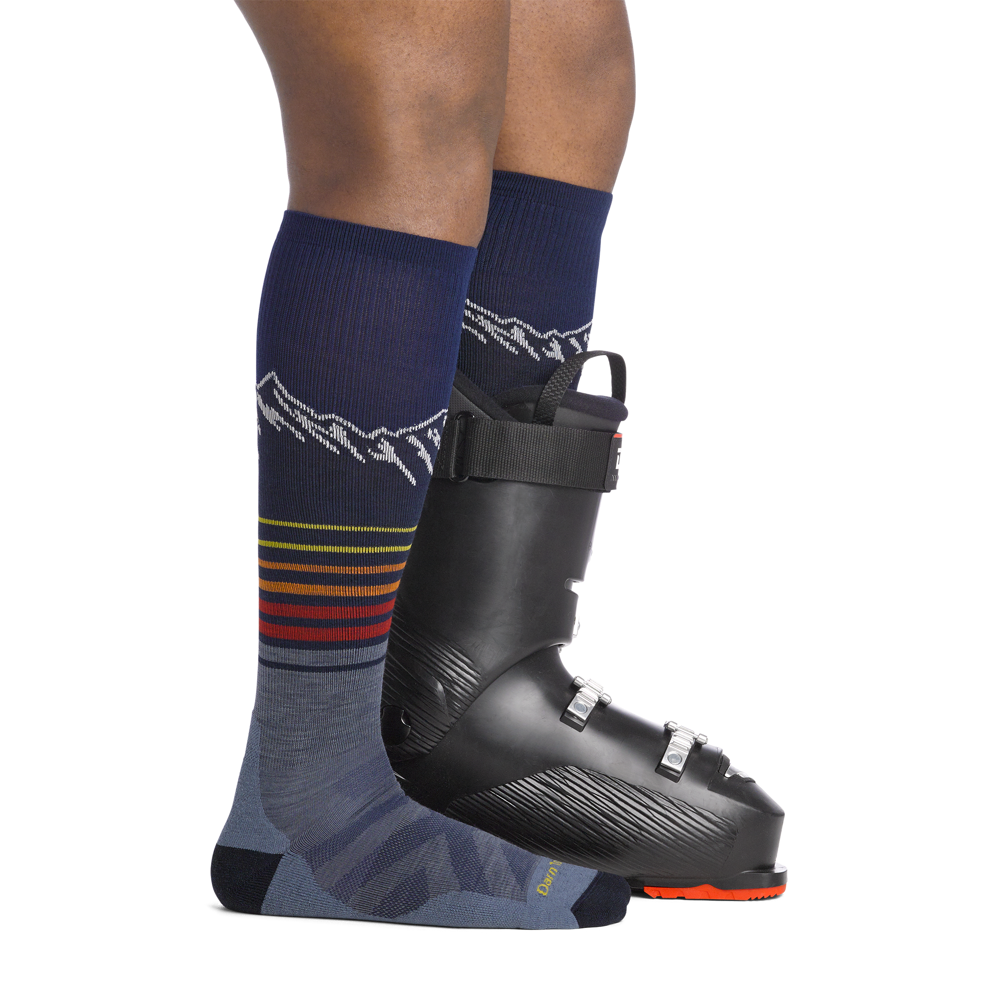 Men's Steep Lines Over-the-Calf Lightweight Ski & Snowboard Socks